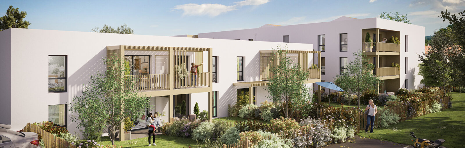 Visuel 3D Résidence VIlla Camélia
