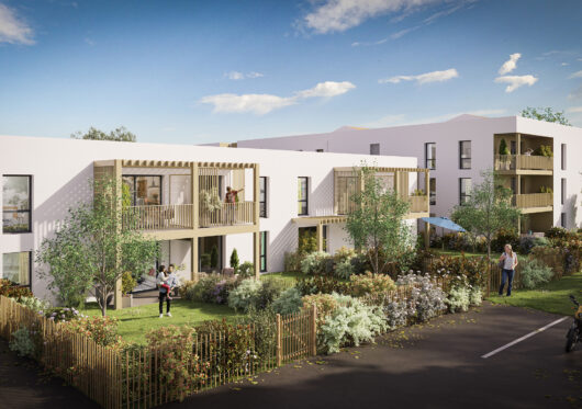 Visuel 3D Résidence VIlla Camélia