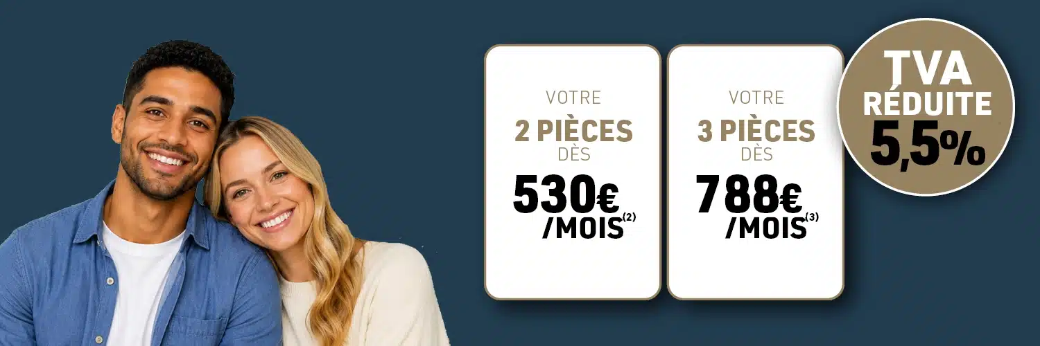 appartement neuf à vendre Fontenay-le-Comte résidence L’Ozalid : mensualités pour devenir propriétaire
