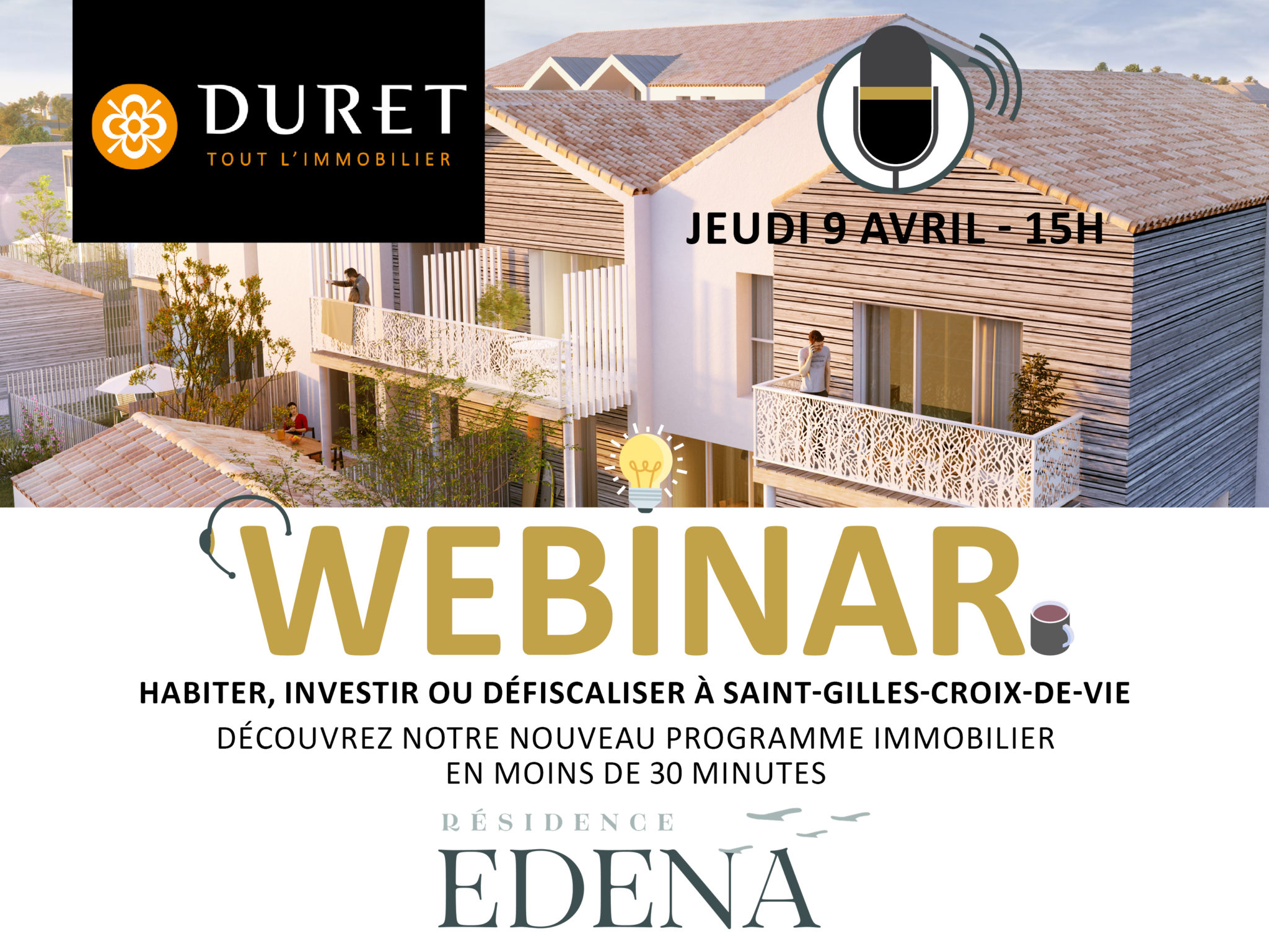 WEBINAR EDENA Saint Gilles Croix de Vie